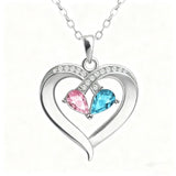 Waterdrop Heart Pendant Necklace – Meaningful Gift