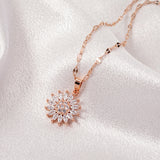 Elegant Zircon Clavicle Necklace – Gift Jewelry