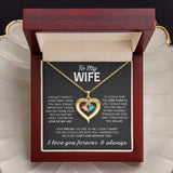 Waterdrop Heart Pendant Necklace – Meaningful Gift