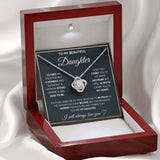 Four Leaf Clover Pendant Necklace with Message Card