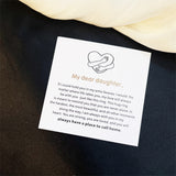 To My Daughter – Embrace Hug Ring With Message Card