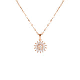 Elegant Zircon Clavicle Necklace – Gift Jewelry